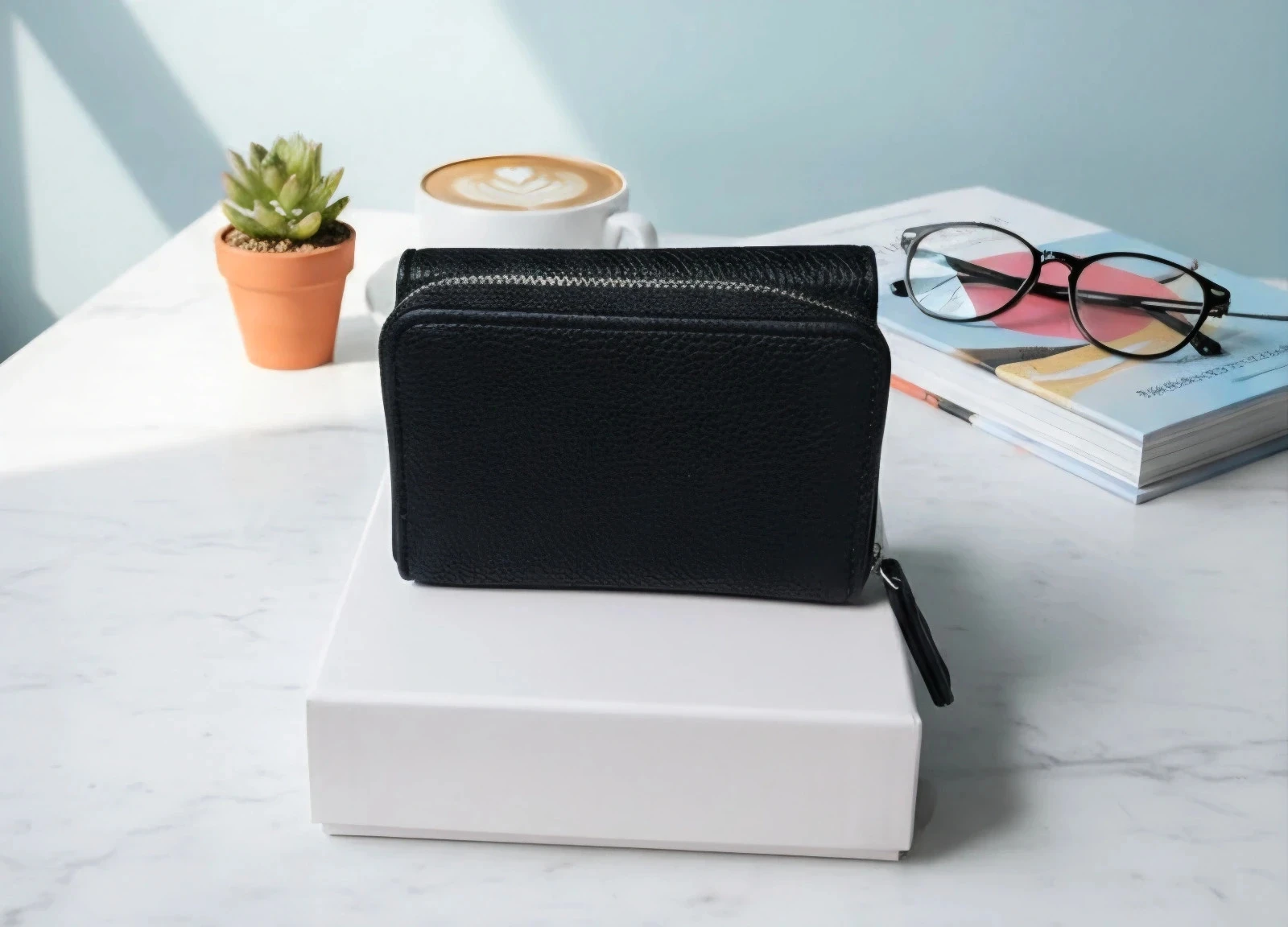Black small wallet – photo 4